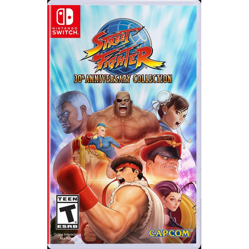 Street Fighter 30th Anniversary Collection  Standard Edition Capcom Nintendo Switch Físico