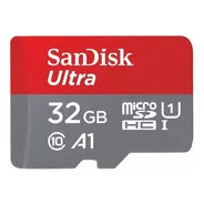 Tarjeta De Memoria Sandisk Sdsquar-032g-gn6ma  Ultra Con Adaptador Sd 32gb