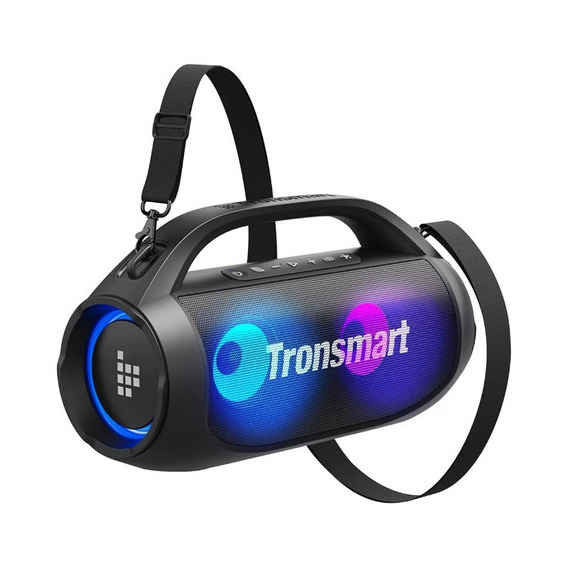 Parlante Bluetooth Tronsmart Bang Se Ipx6 Led Ultra Portatil Color Negro