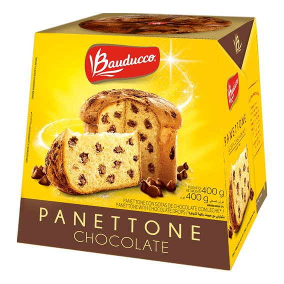 Pan De Pascua Gotas De Chocolate Panettone 400g