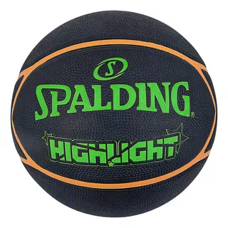 Balon Basquetball Spalding Highlight Verde/naranja Sz7 