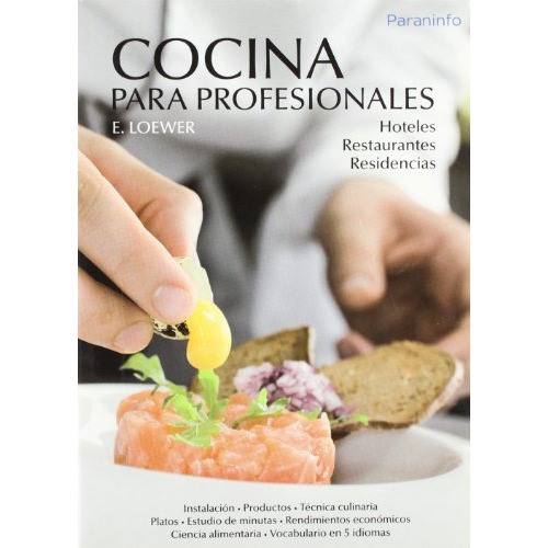 Cocina Para Profesionales, De Loewer E. Editorial Paraninfo, Tapa Blanda En Español, 9999