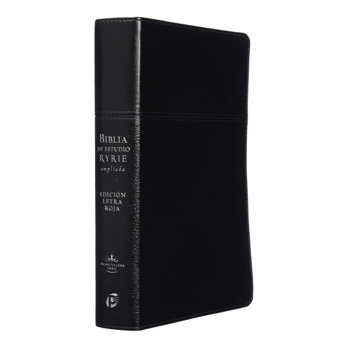 Biblia De Estudio Ryrie Ampliada Rvr60 - Duo-tono Negro, De Charles C. Ryrie. Editorial Portavoz, Tapa Blanda En Español, 2017