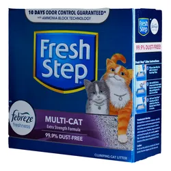 Arena Para Gato Fresh Step Multi Cat Con Febreze 25 Lb