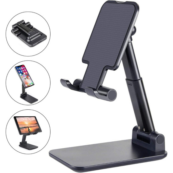 Soporte Base De Escritorio Y Mesa Para Celular Y Tablet