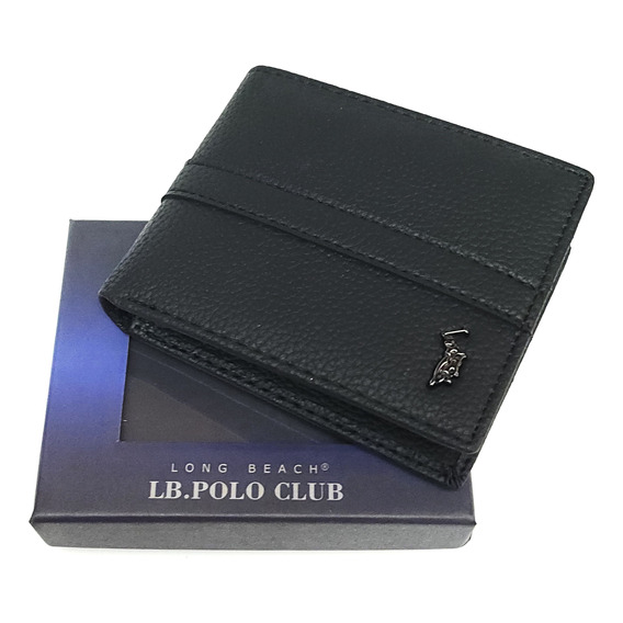 Cartera Piel Caballero Billetera Hombre Original Polo Club 4