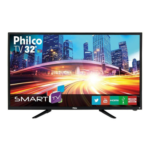 Smart TV Philco PH32B51DSGWA LED Android TV HD 32" 110V/220V