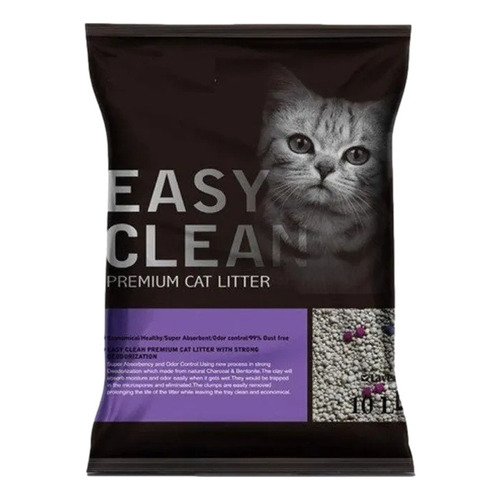 Easy Clean arena aglomerante aroma lavanda 16 Kg + regalo 2 bolsas de 8kg de peso por unidad