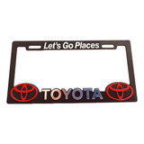 Par De Porta Placas Toyota Para Varios Modelos