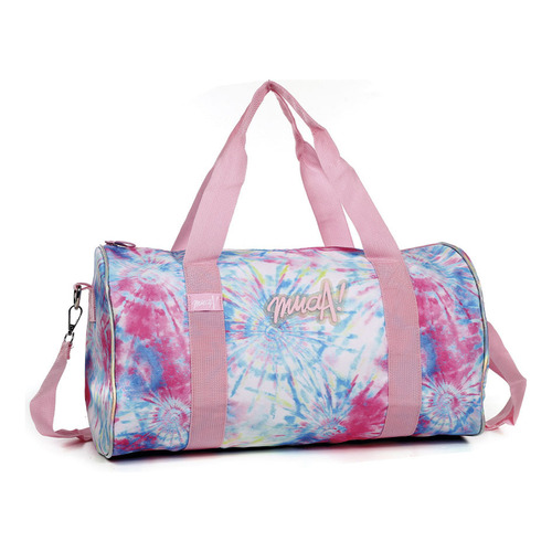 Bolso Deportivo Mujer Muaa Grande Desmontable Gym Yoga New Color Fucsia Liso