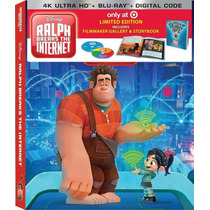 4k Ultra Hd + Bluray Digital Code Disney Ralph Breaks The ..