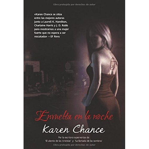 3. Envuelta En La Noche  Cassie Palmer, De Karen Chance. Editorial La Factoria De Ideas, Tapa Blanda En Español