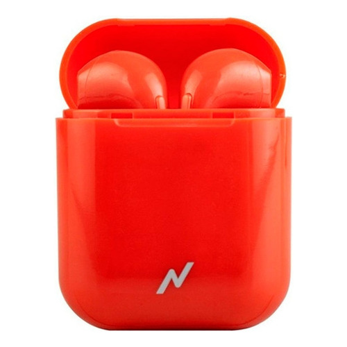 Auriculares Bluetooth Stereo Touch Noga Ng-btwins5 Rj Color Rojo