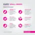 Alimento eukanuba small breed para perro cachorro de raza pequeña sabor mix en bolsa de 15 kg
