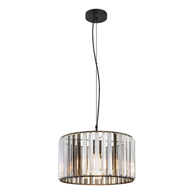 Colgante Cairel Cristal 35cm Apto Led E27 Mks