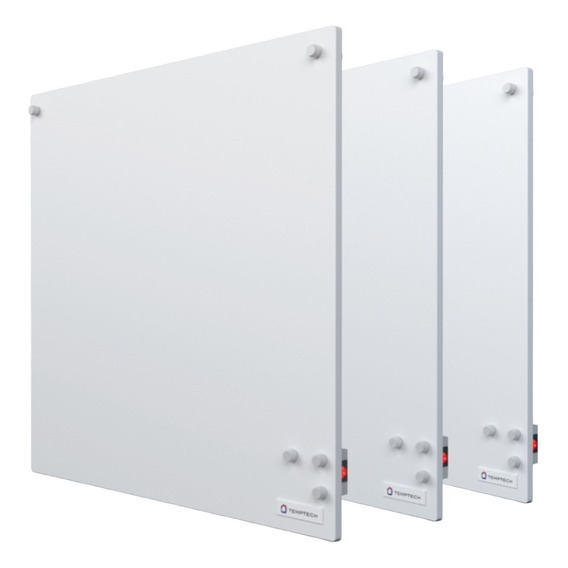 Panel calefactor eléctrico Temptech Combo 3 paneles x 500 W blanco 220V 