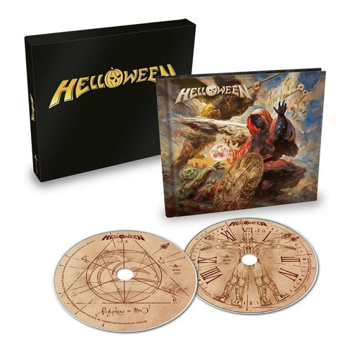CD doble de Helloween (digibook con guante de impacto) sellado en Europa!)