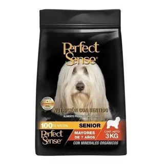 Alimento Perfect Sense Para Perro Senior De Raza Grande En Bolsa De 3kg