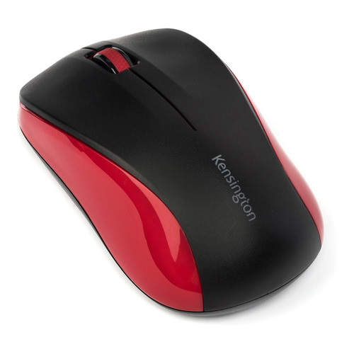 Mouse For Life Rojo Inalámbrico Kensington Color Negro