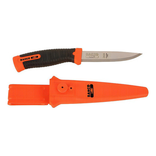 Cuchillo Bahco 2446 Funda Rigida Hoja 10cm Inoxidable