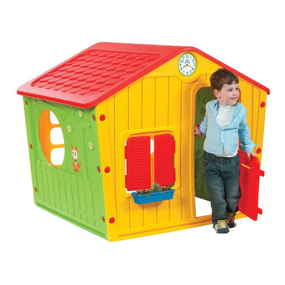 Casita Para Niños Starplay,de Plástico,140x115x108, En Caja