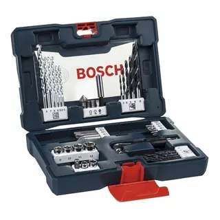 Kit De Ferramentas Bosch V-line 41 Unidades Brocas E Pontas Cor Azul