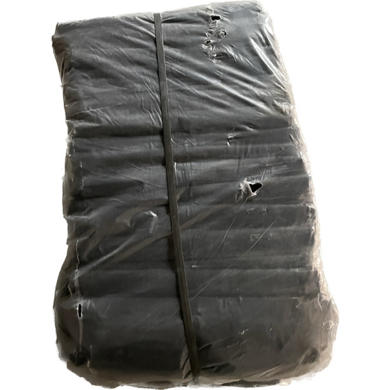 25 Kg Bolsa Negra Para Basura Jumbo 70+30x120