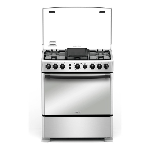 Cocina A Gas 76 Cm Inoxidable Mabe - Cmp3050fx0