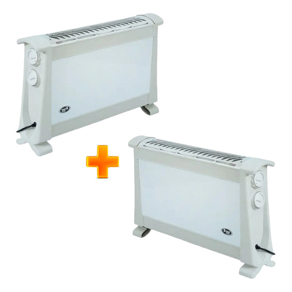 2 Convector Calefactor Electrico Estufa Consumo Gti1 Enviogr