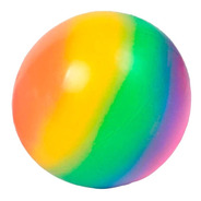 Squishy Soft Ball Rainbow Grande Antiestres Sensorial 10 Cm