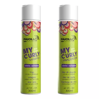 Kit Shampoo + Modelador De Cachos My Curly 2x300ml Paiolla