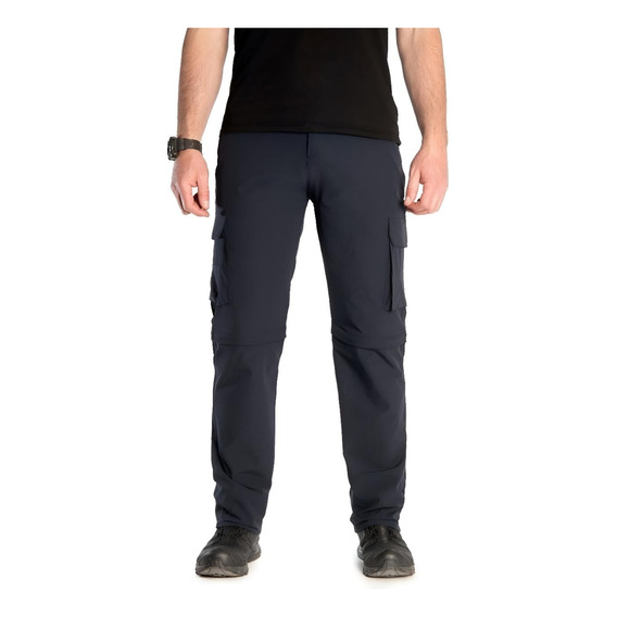 Pantalon Trekking Secado Rapido Cargo Varon Desmontable 