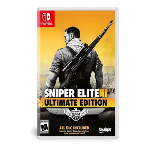 Sniper Elite III  Ultimate Edition Rebellion Nintendo Switch Físico