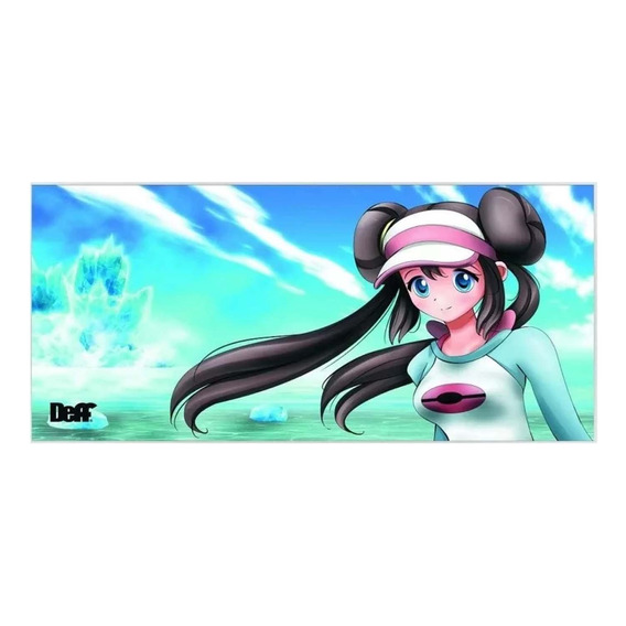 Mousepad Gamer Xl Niña Anime 90x40cm Antideslizante