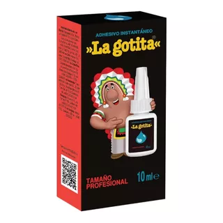 Adhesivo Instantáneo La Gotita 10ml Color Blanco