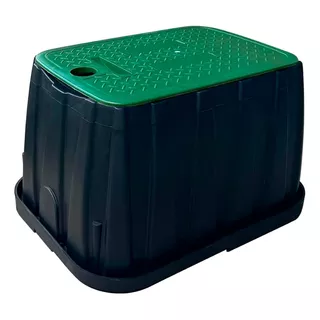 Caja De Válvula De Aspersor Con Cubierta Atornillada Verde
