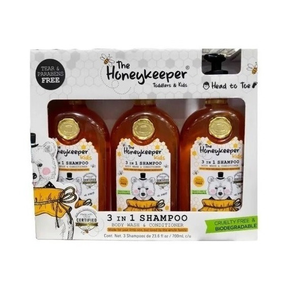Shampoo The Honey Keeper 3 En 1 