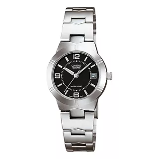 Reloj Pulsera Metalica Agujas Analogico Mujer Dama Casio