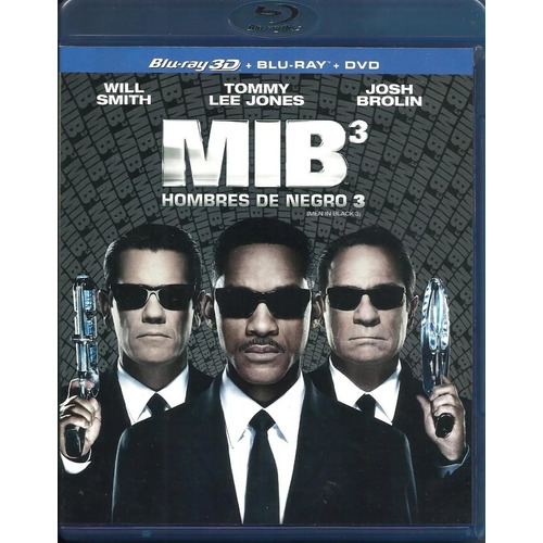 Hombres De Negro 3 - Blu Ray 3d