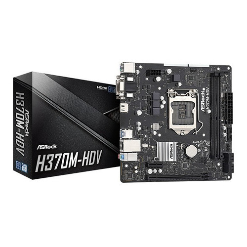 Motherboard Asrock Intel H370m-hdv S1151 9va Y 8va Gen