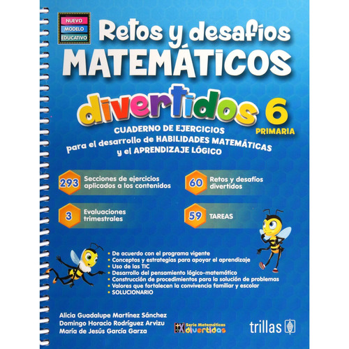 Retos Y Desafíos Matemáticos Divertidos 6 Editorial Trillas