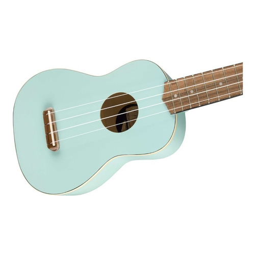 Ukelele Fender Venice Soprano California Coast Series. Color Azul
