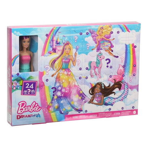 Barbie Dreamtopia Calendario De Adviento Fantasy 24sorpresas