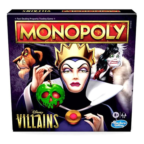 Monopoly Disney Villains Juego De Mesa (ingles) Hasbro