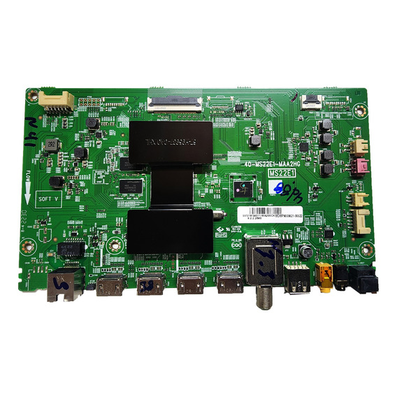 Main Philips 55pfl5756/f8 Pcb: 40-ms22e1-maa2hg  Panel Csot