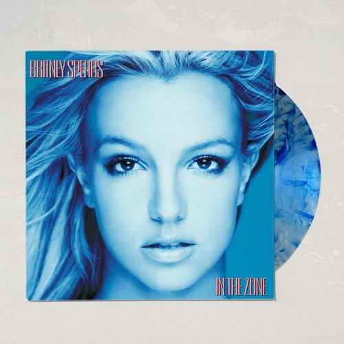 Britney Spears In The Zone Lp Vinilo Transparente De Color Azul Y Blanco Con Salpicaduras Clear Urban Outfitters Exclusive Importado Nuevo Cerrado 100 % Original Limited Edition En Stock Sony Music - 