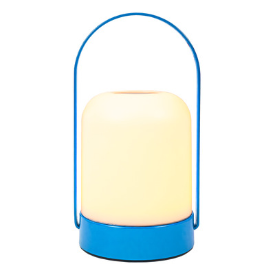 Lámpara De Mesa Led Cct Dimer Usb-c Azul Mks - Azul