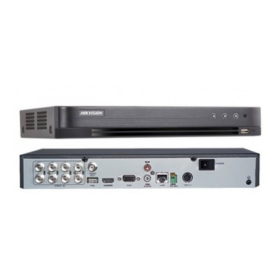 Dvr Pro 8 Canales 5mp Con Audio, Hikvision Ids-7208huhi-m1/s