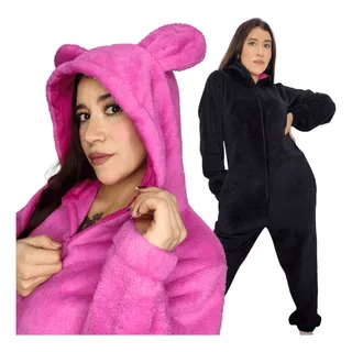 Pijama Entero Mono Mujer Invierno Polar Soft Linea Premium 