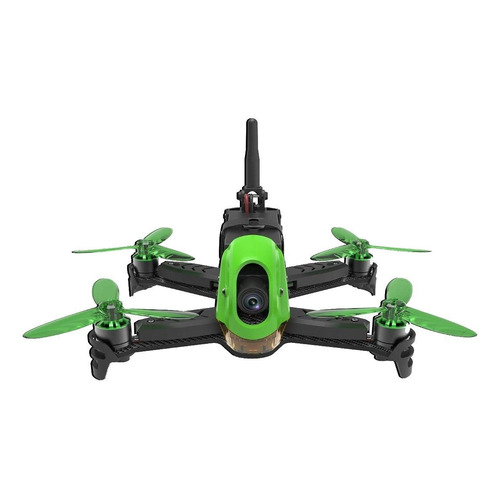 Drone Hubsan X4 H123D con cámara HD negro y verde 1 batería